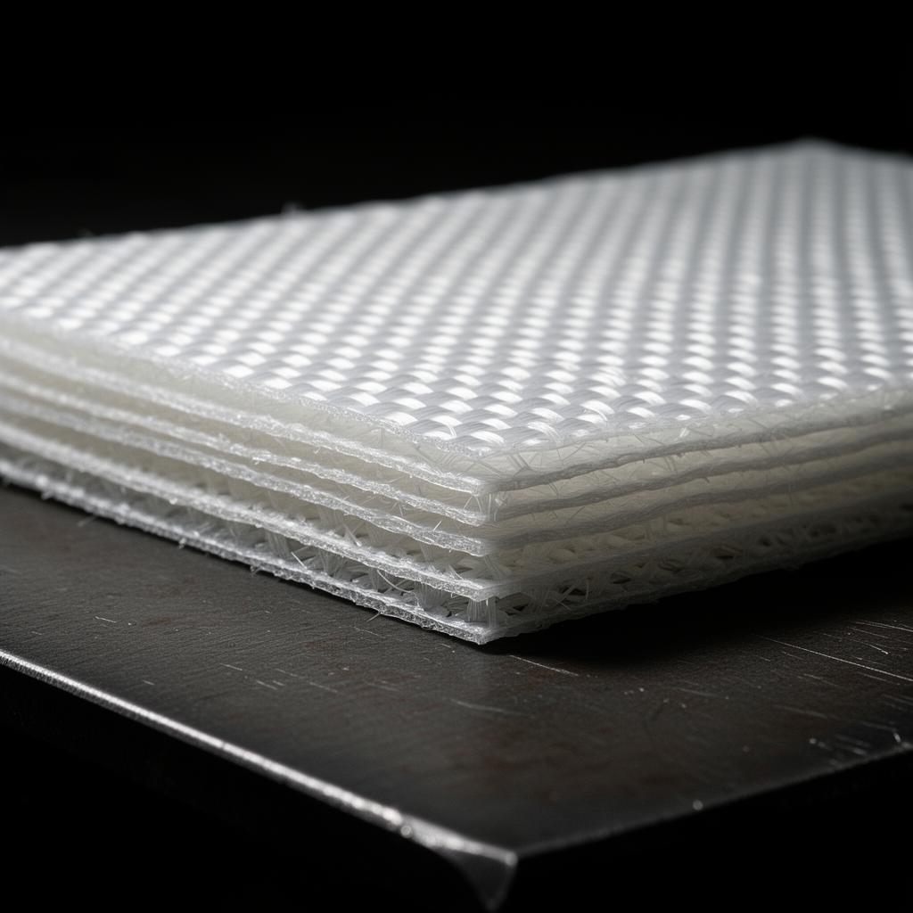 Camadas de manta balística ultraleve